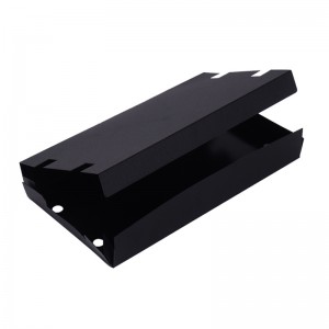 Energie opbergkast isolatie pakking GE-EFR95 Isolatieblad vlamvertragende zwarte pc isolatieblad kan worden gevormd