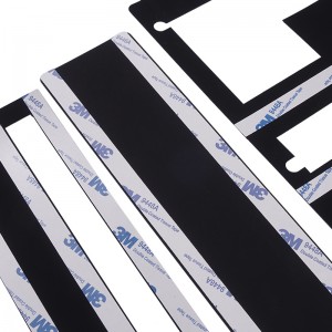 Vlamvertragend en gemakkelijk te vouwen PP-isolerende plaat 0,25 mm vermogen isolerende pakking zwart 3716 isolerende plaat