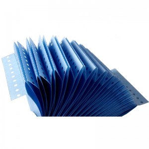 Supply Flame Retardant Blue Visitekaartjespapier, binnenlandse temperatuurbestendige DMD-isolatiepapier, batterijisolatie papiervorming