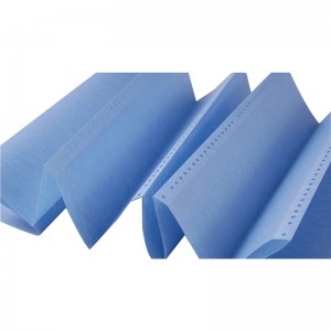 Supply Flame Retardant Blue Visitekaartjespapier, binnenlandse temperatuurbestendige DMD-isolatiepapier, batterijisolatie papiervorming