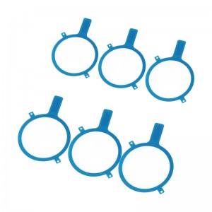 BOPU levert draadloos opladen beschermende film PVC-beschermende film vormen blauwe mobiele telefoon zitkussen beschermende film