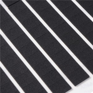 Special-vormige Poron Le-20 Foam Schokabsorptie en Compressie Zwart Schuim 0.5mm Vlamvertragende schuimtoevoer