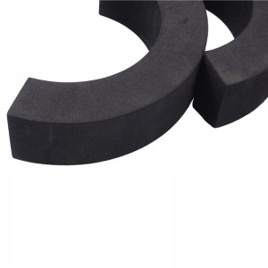 Schokabsorberende EVA heteroseksuele materiaal vlamvertragend zwart Dongguan-schuim Eva heteroseksueel materiaal gieten