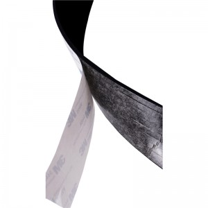 BOPU levert verzegeld open-cel EPDM-schuim 3mm zwart schokabsorberend schuim kan in stroken van schuim worden gesneden