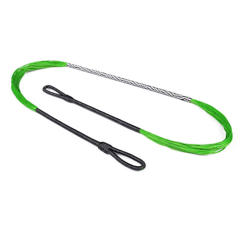 Elong Outdoor 280110-02 26.6Inch 28 Strands kruisboogstrand fluorescerend groen Recurve kruisboogstring