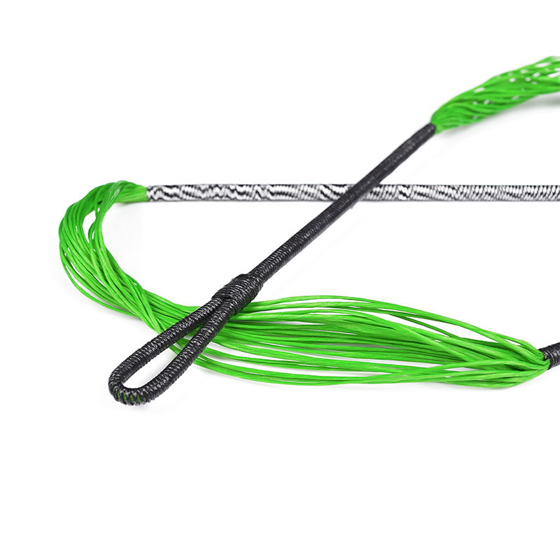 Elong Outdoor 280110-02 26.6Inch 28 Strands kruisboogstrand fluorescerend groen Recurve kruisboogstring