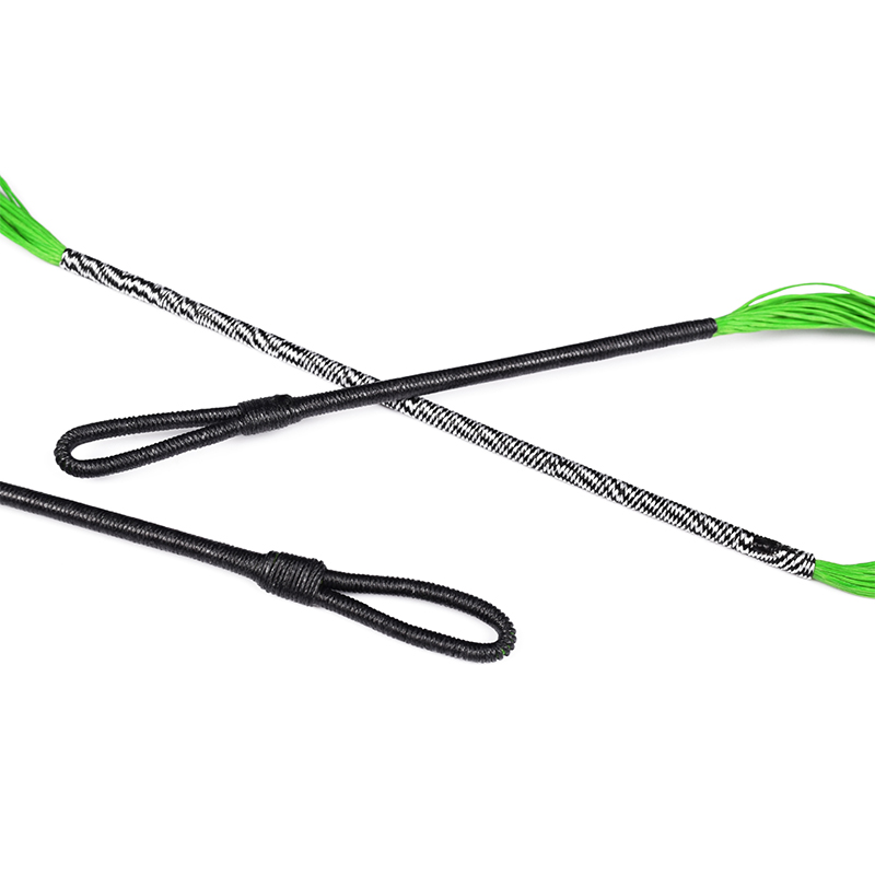 Elong Outdoor 280110-02 26.6Inch 28 Strands kruisboogstrand fluorescerend groen Recurve kruisboogstring