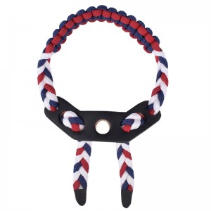 Elong Outdoor 470013 Pols Sling Leren Metalen Gromet voor Boogschieten Verbinding Boog Schieten met behulp van