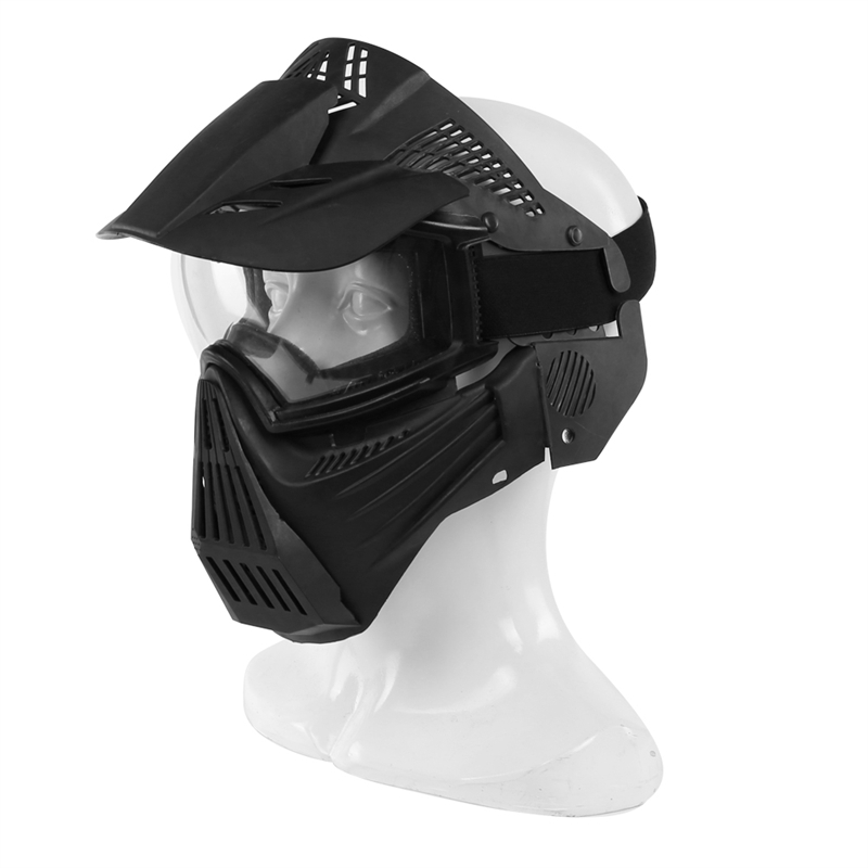 Elong Outdoor 44MA58-BK Airsoft Mask CS Game Tactische Maskers Volledige Gezicht Airsoft Bescherm Gezichtsbescherming