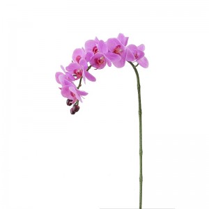 Hoge kwaliteit echt geraakte enkele tak kunstmatige orchidee om te verkopen