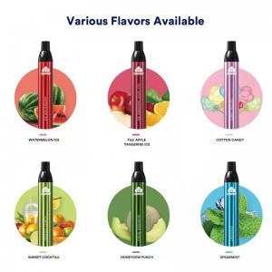 Originele JFHB 2500puffs Wegwerp Vapes Kit E-sigaretten