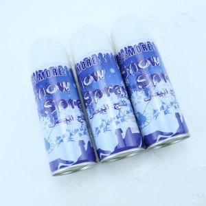 bruiloft sneeuw spray