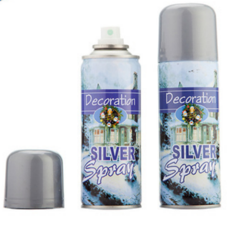 Kerstdecoratie Tree Paint Party Gold Spray Sliver Spray Make Your Party Shining