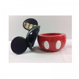 Hoge kwaliteit Mooie Mickey Mouse Resin Home Storage Container Jar