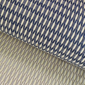 Gerecycleerde geweven stof mode tas