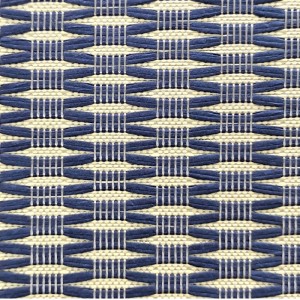 Gerecycleerde geweven stof mode tas