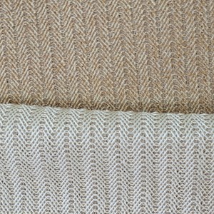 Gerecycleerde geweven stof tas beddengoed mode