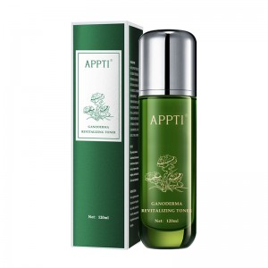 OEM/ODM Natuurlijke Organische Ganoderma Toner Huidverzorging Whitening Hydraterende Ganoderma Lucidum Extract Revitaliserend Essentie Water