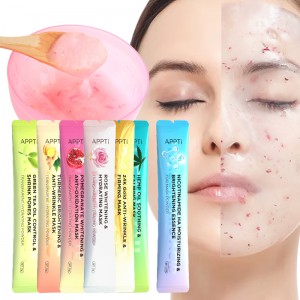 Spa gezicht anti aging rose hydro jelly poeder masker rose jelly masker groothandel voor vrouw