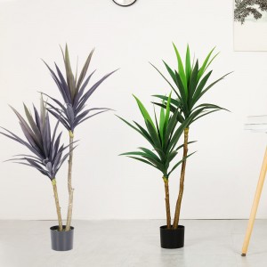 Woondecoratie kunstmatige plant plastic palmboom met hoge kwaliteit