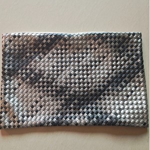 Gerecycled geweven stof mode tas doek