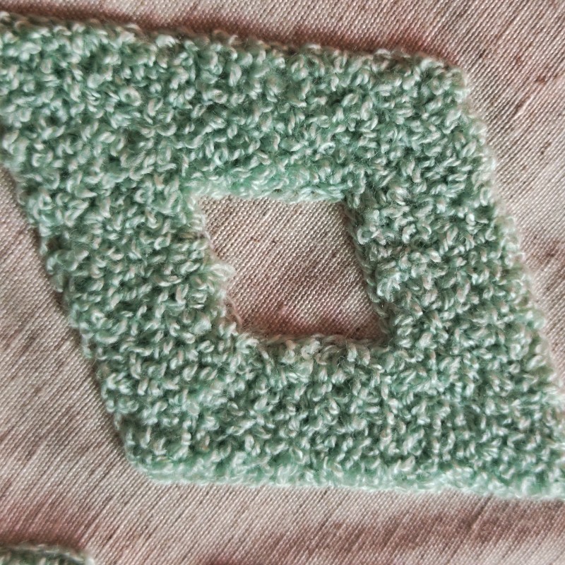 Gerecycleerde pluche doek mode
