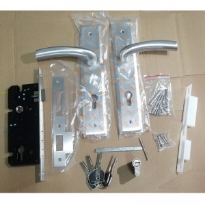 6003 Lange bord deurgreep roestvrijstalen hendel set, moderne hedendaagse spitslot