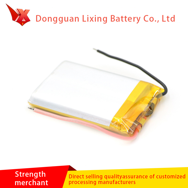 Factory Direct Selling Lithium Batterij 804060-2500MAH3 7 V Soft Pack Battery Button elektronische oplaadbare lithiumbatterij