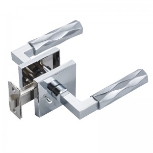 S7131 Heavy Duty Square Keyless Privacy Door Lock met uniek diamant gekarteld ontwerp