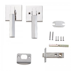 S7136 Unieke zeshoekige vormontwerpdeur Hendel Handvat zware doorgangshendel Set