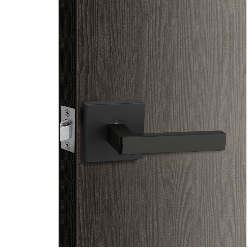 S7602 Heavy Duty Passage Hendel Set sleutelloze deurslot met verborgen schroeveninstallatie