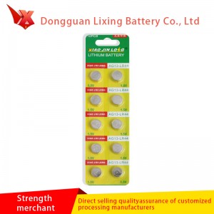 LR44 Milieubescherming Knop Batterij Lage Weerstand Mobiel Power LR440% HG NL Milieubescherming Mercury Gratis batterij