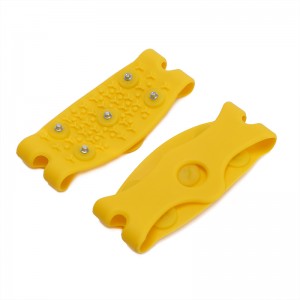 5-Stud Snow Ice Claw Climbing Antislip Spikes Grips Crampon Cleats voor Bootschoenen