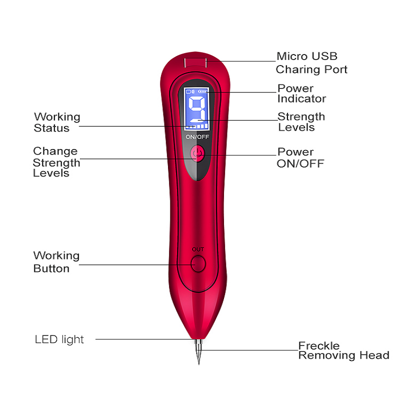 Schoonheid Plasma Pen Skin Tag Removal Freckle Nevus Acne Dot Sweep Spot Removing Beauty Removal Pen