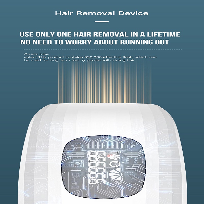 AT-Home IPL Haarverwijdering voor vrouwen en mannen, permanente pijnloze laserhaarverwijderingsmachines
