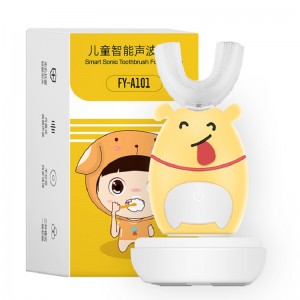 Veilige ultrasone siliconen kids \\\\ \'elektrische tandenborstel kinderen muziekborstel met plezier