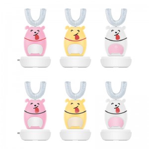 Veilige ultrasone siliconen kids \\\\ \'elektrische tandenborstel kinderen muziekborstel met plezier