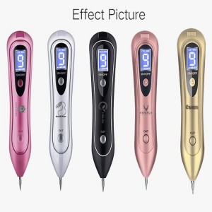 LED Laser Freckle Verwijdering Machine Skin Mole Dark Spot Face Wart Tag Remover Plasma Pen Skin Tag Removal Pen
