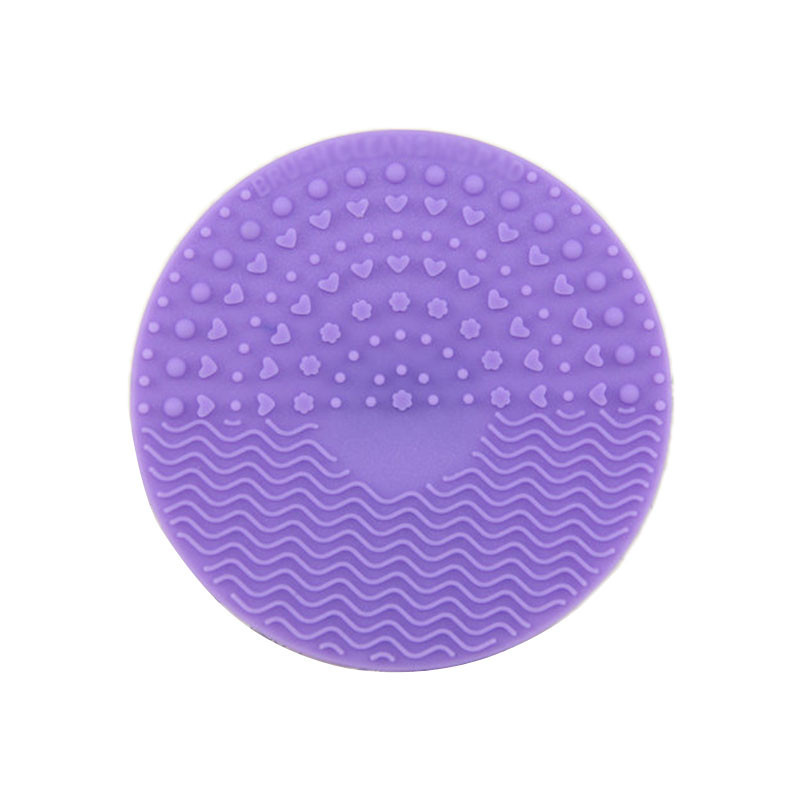 Borstel reinigingsmat, siliconen make-up reinigingsborstel scrubber mat, draagbare wasgereedschap