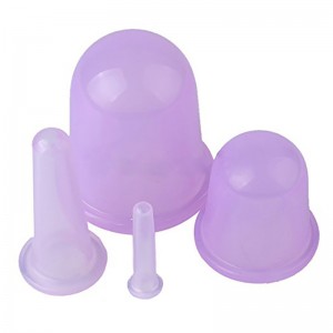Goed gebruik Siliconen Vacuüm Cupping Massage Cups Set