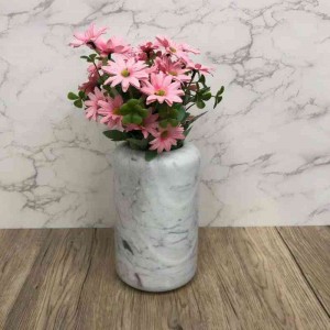Eenvoudig ontwerp Home Decoratieve Naturl Marble Vaas