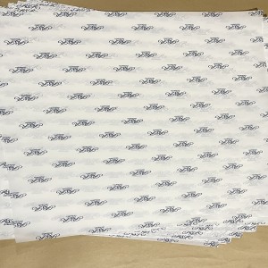 Inpakpapier Gedrukt Tissuepapier Papier Custom Logo Gedrukt 14G/17G Tissue Paper Gift Package Multicolor Tissue Paper