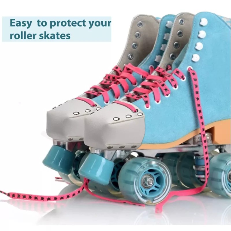 Nieuwe PU Leren Teen Guard Protectors Roller Skate Cap Schoenen Cover Kleurrijk