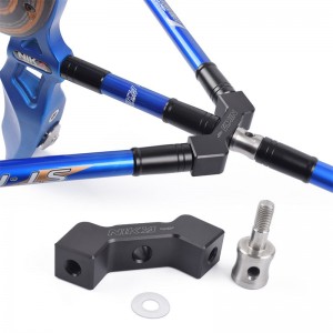 NIKA BOCKERY 240030-02 0Degree 40Degree Boogschieten Recurve Boogstabilisator V-Bar