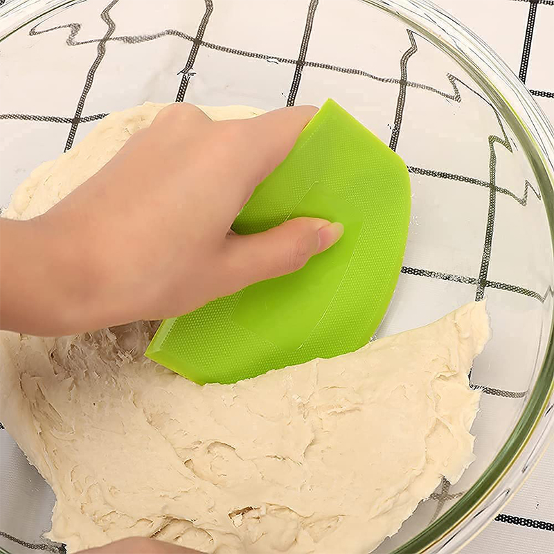 Flexibele schraper voor brood Cake Pizza Cutter Bank Scraper-Food, Kitchen Scraper