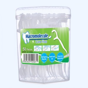 50 stks verpakking hartvormige doos OEM wegwerpnatuurlijke groothandel goedkope tandheelkundige floss sticks verpakking tandheelkundige floss