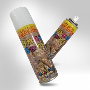 Beste prijs 150 ml witte schuim spray taiwan sneeuwspray