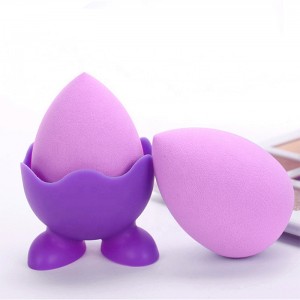 Aangepaste siliconen make-uphouder voor cosmetische blender make-up sponzen