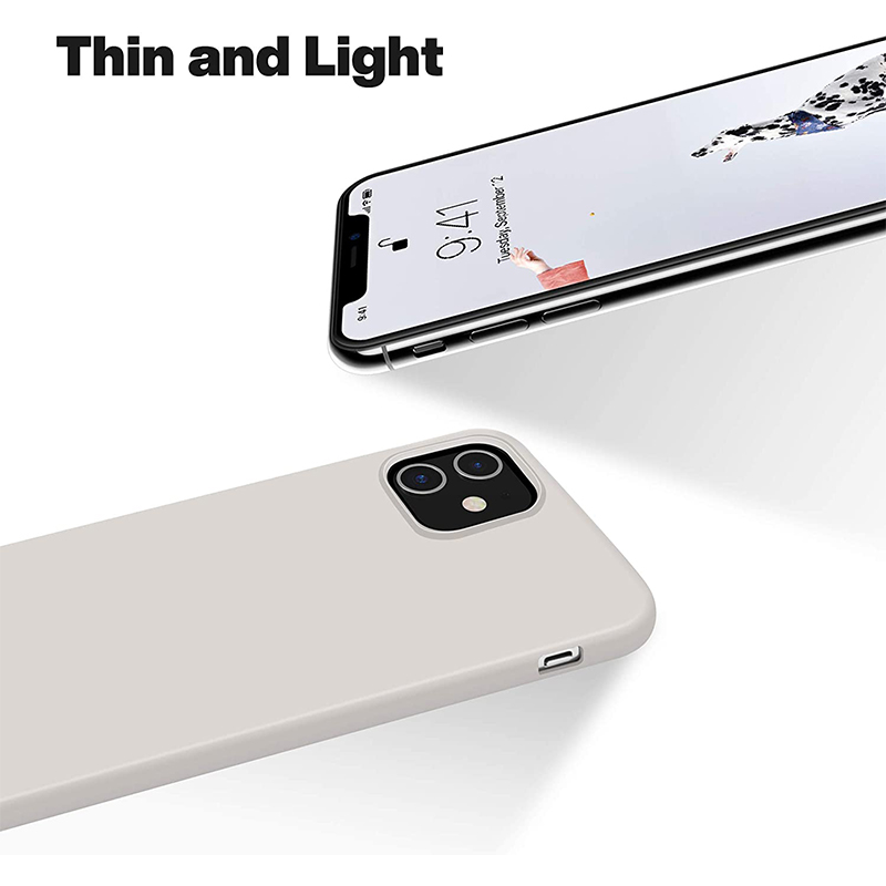 Custom Design, Silicone Phone Case voor iPhone 12/12 Pro, beschermende telefoongeval