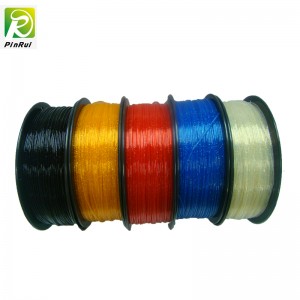 Pinrui 3D-printer 1.75mm PLA Glanzende mousserende glitter filament voor 3D-printer